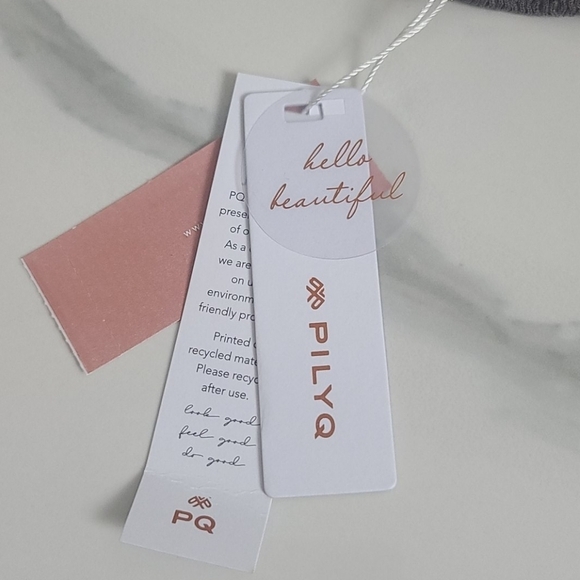 Pilyq Revolve NWT Brand Swim Sand Reef Gray Bikini Set - Picture 5 of 12